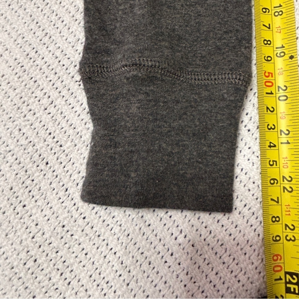 Ralph Lauren Women’s XS Charcoal Grey Cotton Cardigan Sweater Snap Button Preppy - Picture 8 of 8